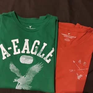 American Eagle tshrits 2 for $18